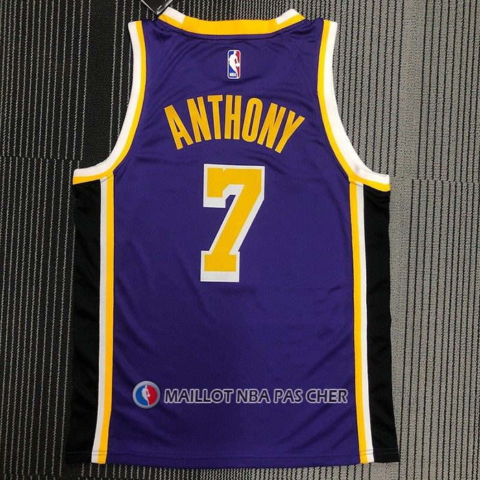 Maillot Los Angeles Lakers Carmelo Anthony NO 7 Statement 2020-21 Volet